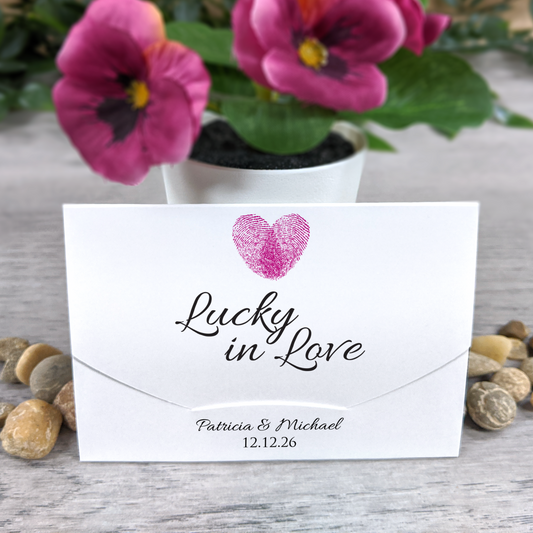 Fingerprint Scratch Card Envelope