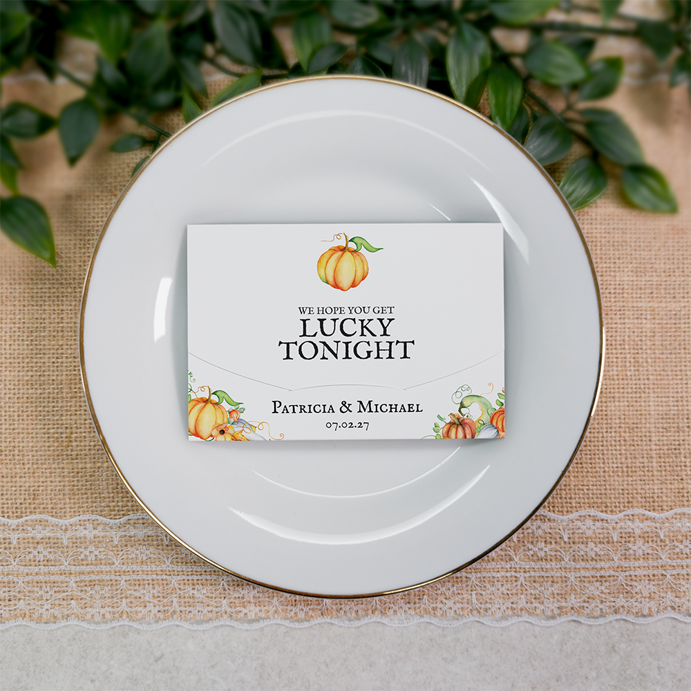 Pumpkin Scratch Card Wallet