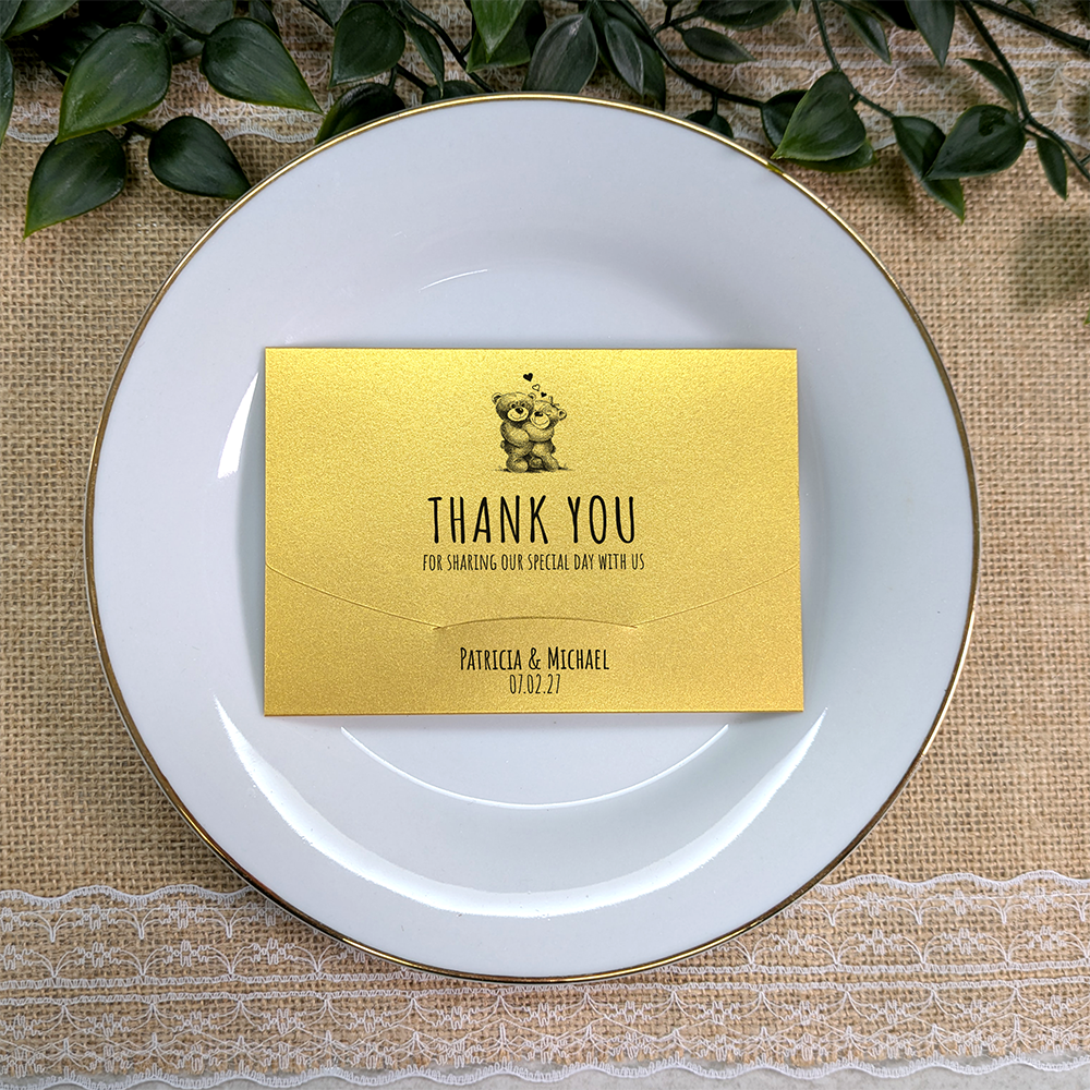 Pearlescent Bears Scratch Card Wallet