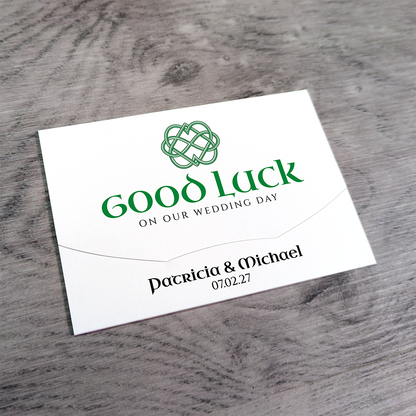 Celtic Knot Scratch Card Wallet