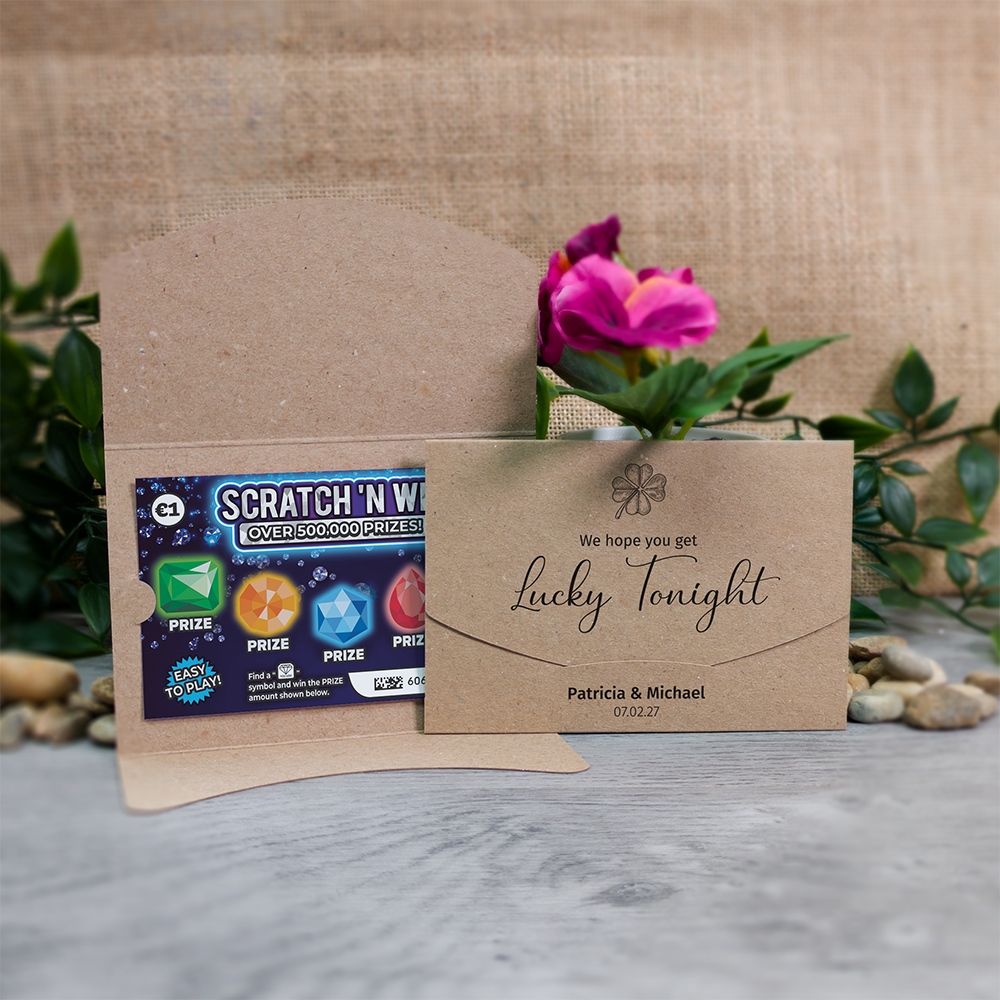 Kraft Clover Scratch Card Wallet