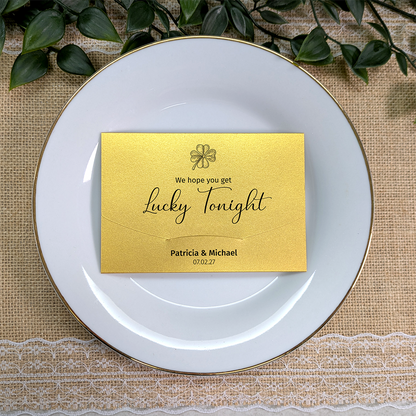 Pearlescent Clover Scratch Card Wallet