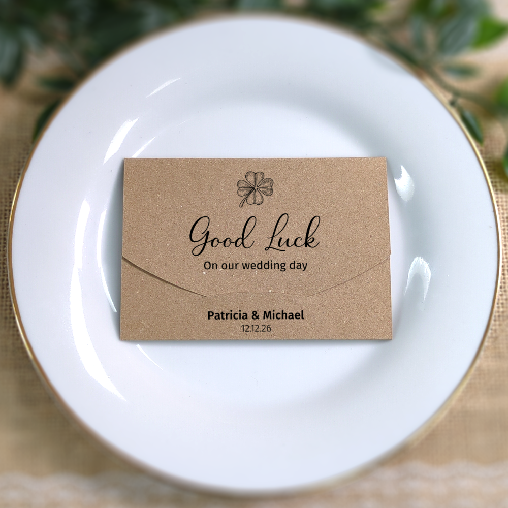 Kraft - Clover Scratch Card Envelope