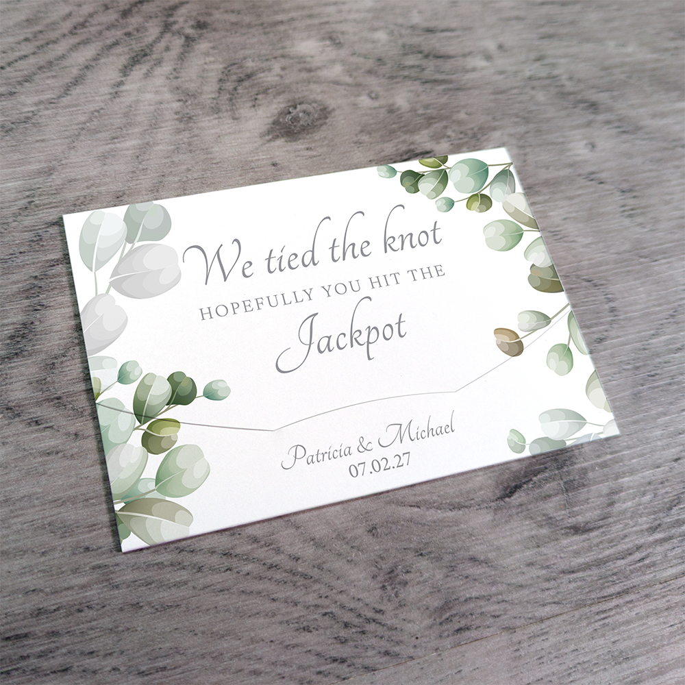 Eucalyptus Scratch Card Wallet