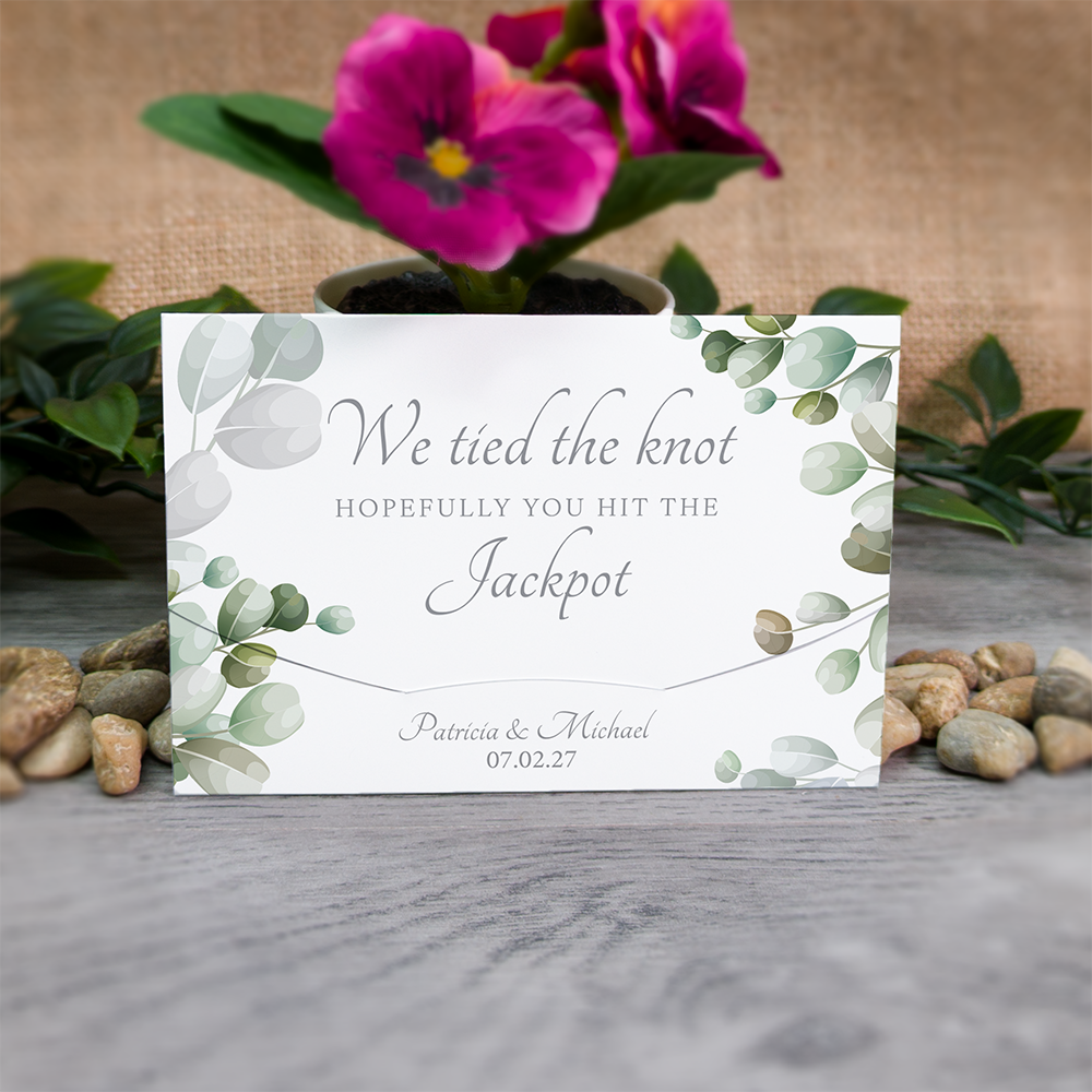 Eucalyptus Scratch Card Wallet