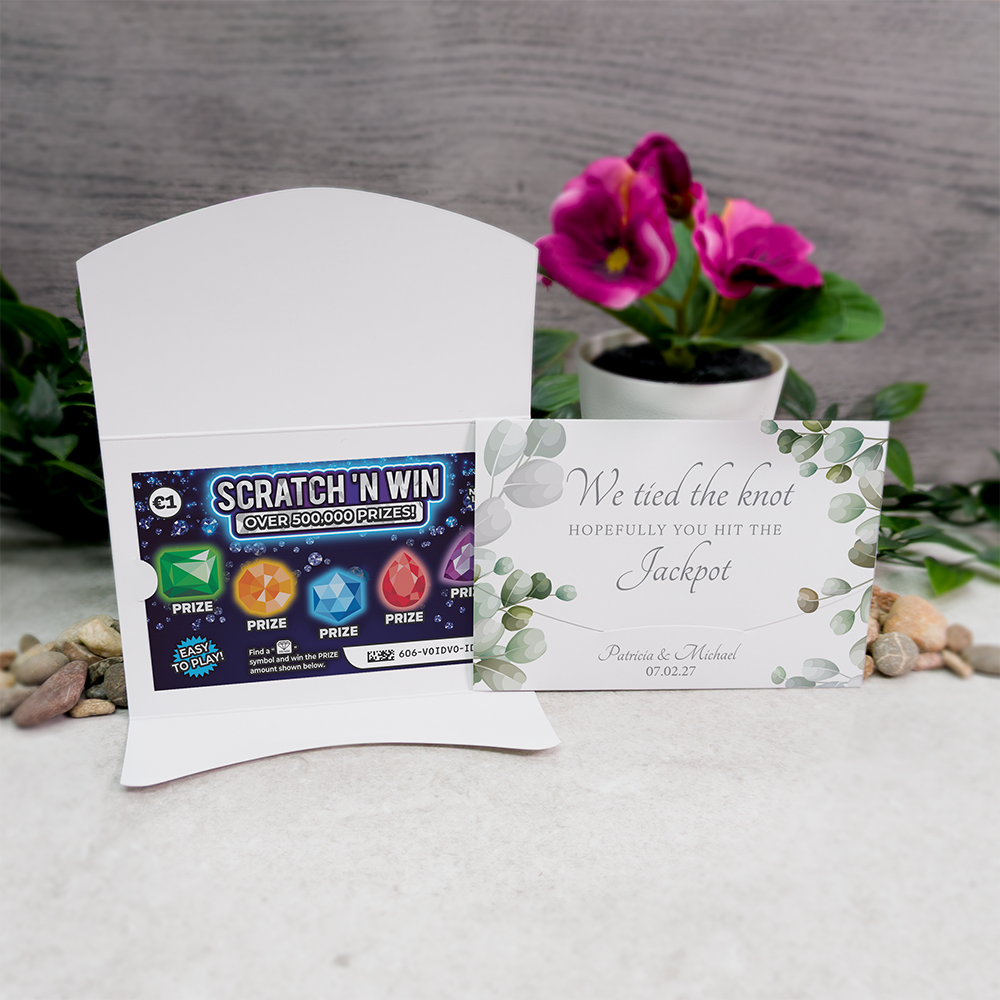 Eucalyptus Scratch Card Wallet