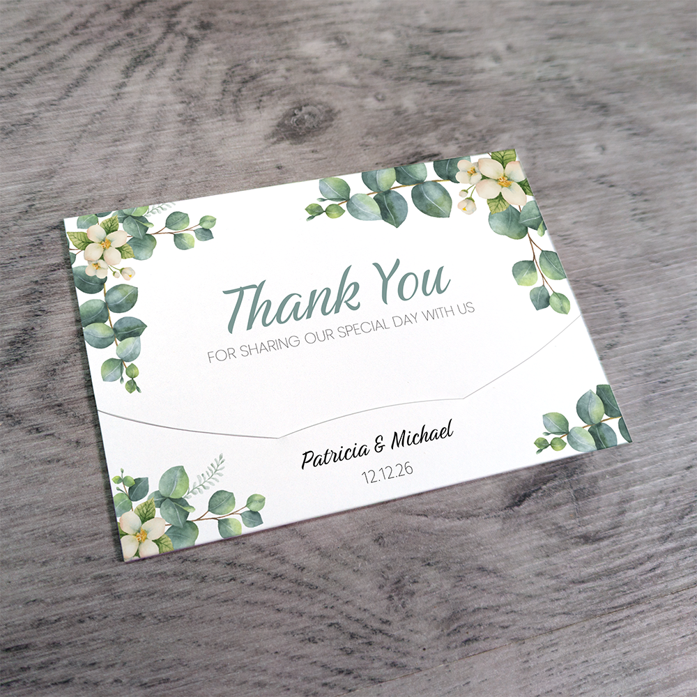 Eucalyptus-Jasmine Scratch Card Wallet