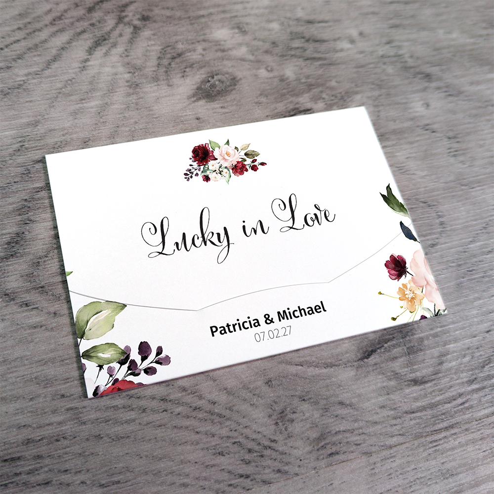 Fall Scratch Card Wallet