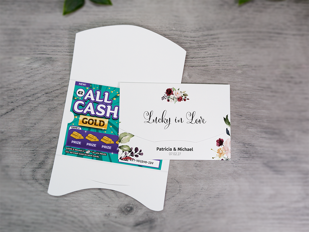 Fall Scratch Card Wallet