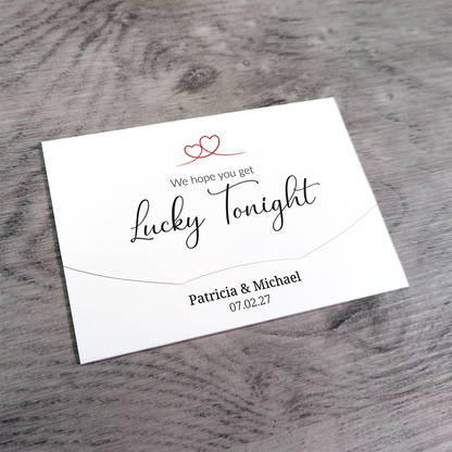 Heart-Line Scratch Card Wallet