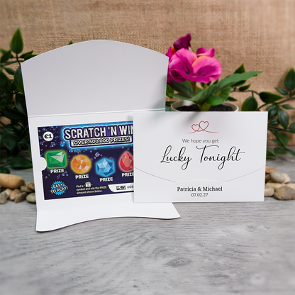 Heart-Line Scratch Card Wallet