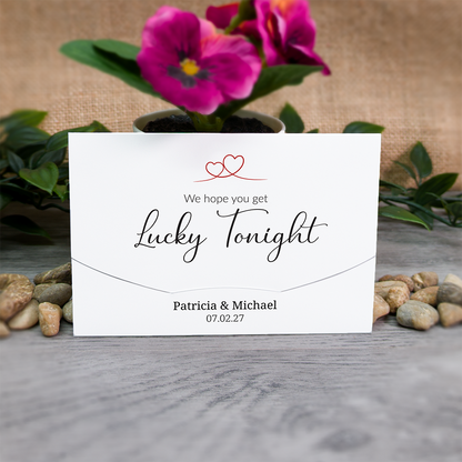 Heart-Line Scratch Card Wallet