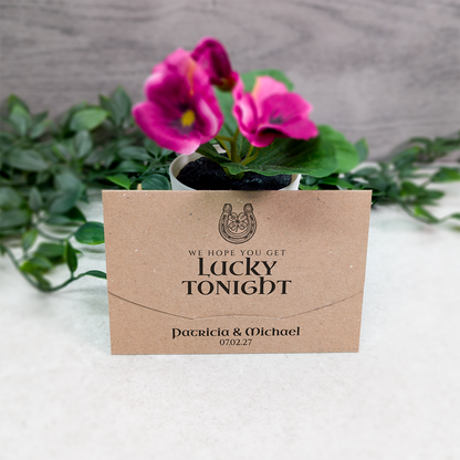 Kraft Horseshoe Scratch Card Wallet