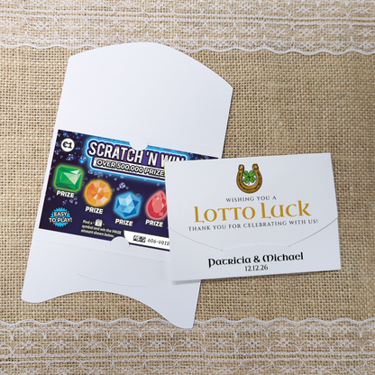 Horseshoe Scratch Card Envelope