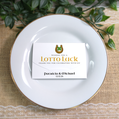 Horseshoe Scratch Card Envelope