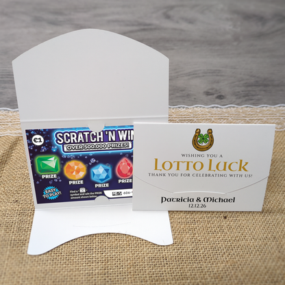 Horseshoe Scratch Card Envelope