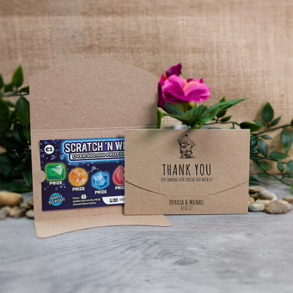 Kraft Bears Scratch Card Wallet