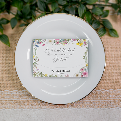 Pastel Floral Scratch Card Wallet