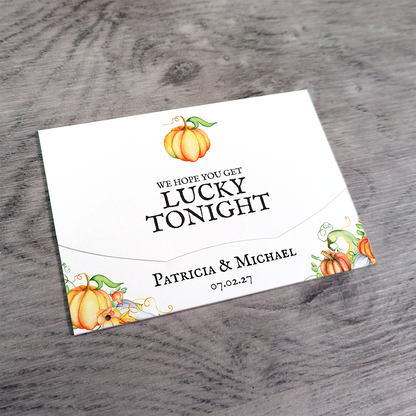 Pumpkin Scratch Card Wallet