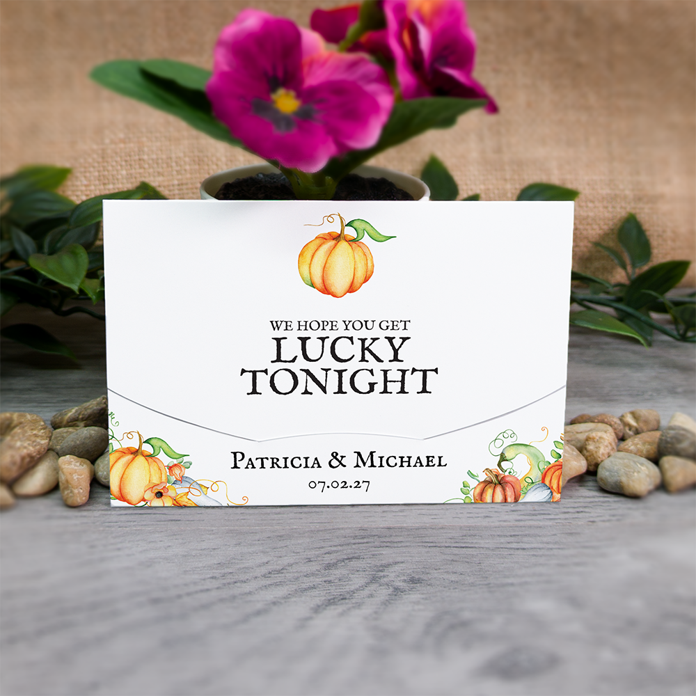 Pumpkin Scratch Card Wallet